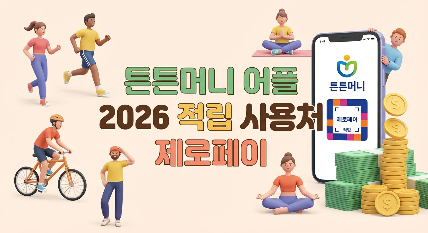 튼튼머니 어플 2026 적립 사용처 제로페이