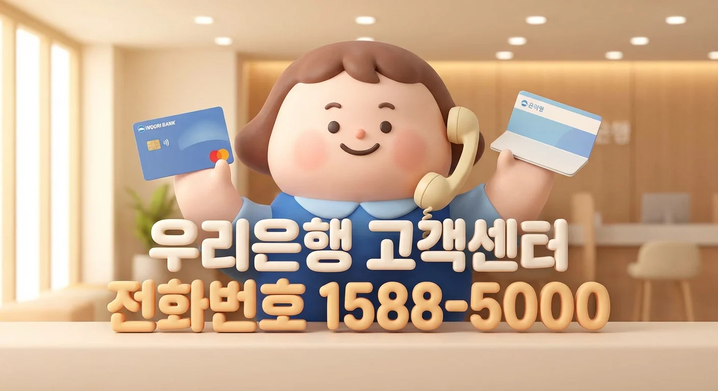 우리은행 고객센터 전화번호