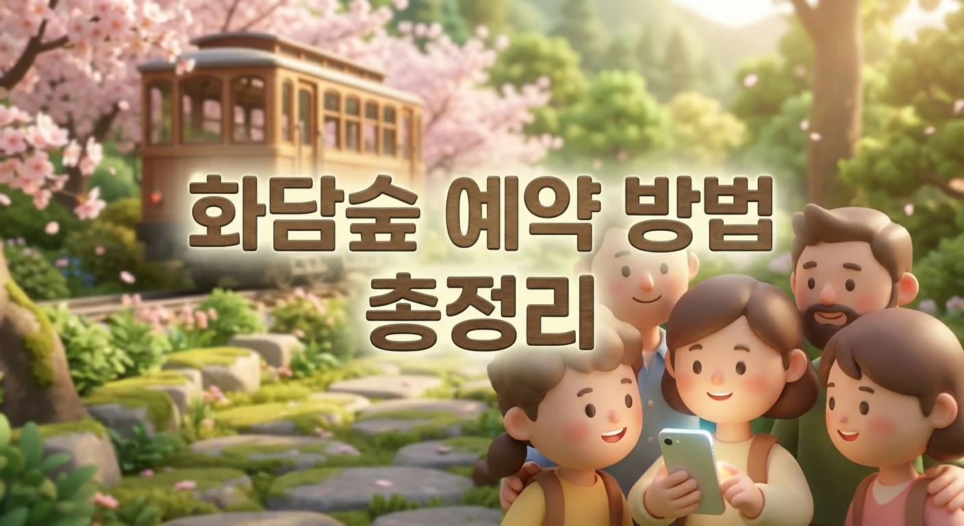 화담숲 예약 방법 총정리