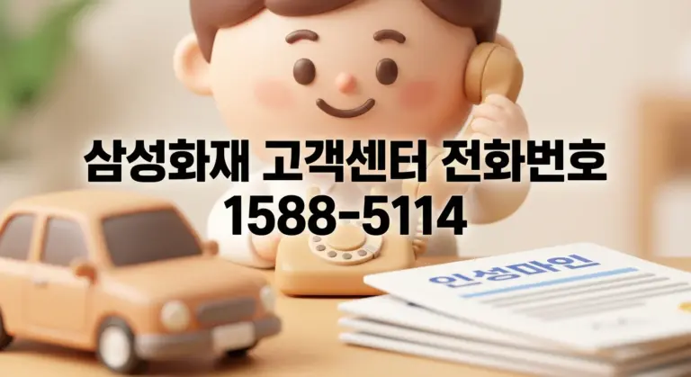 삼성화재 고객센터 전화번호